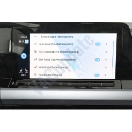 Lane change assistant incl. rear traffic allert for VW Golf 8 CD, CG